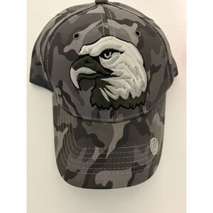 shade of gray baseball cap with eagle NOE
